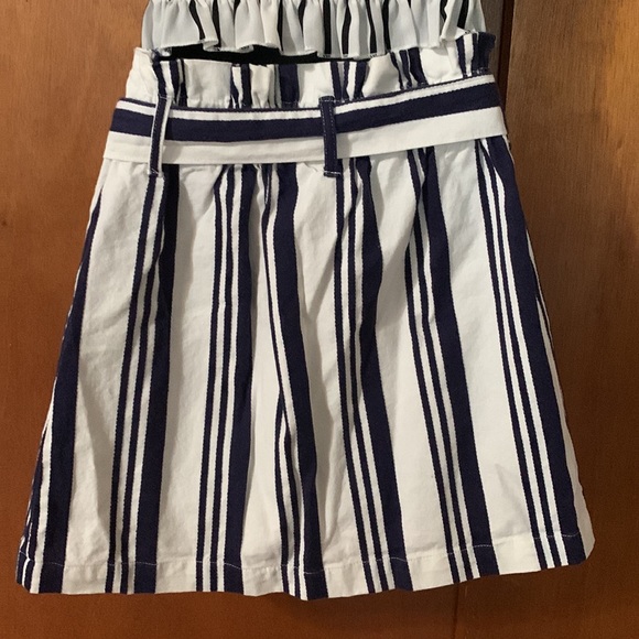 Skirt white with blue stripes, F21 - Picture 3 of 5